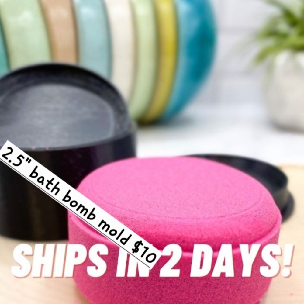 2.5" Bath Bomb Mold